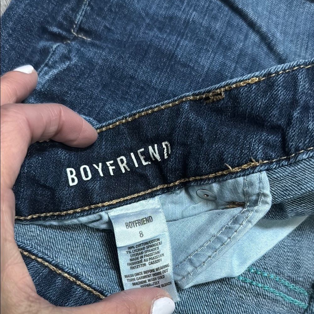 Aeropostale Women's Boyfriend Denim Shorts Size 8 - Picture 3 of 6